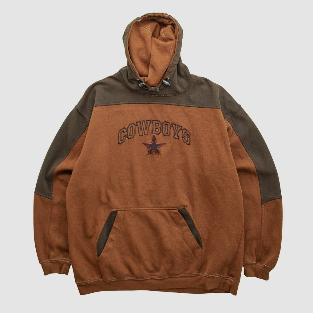 Dallas Cowboys Cowboys Authentic Apparel 2000s Hooded Pullover Sweatshirt - Clay Vintage sale