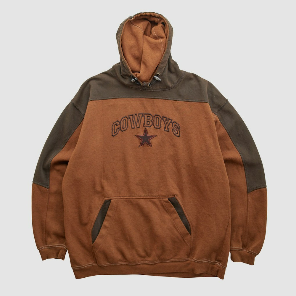 Dallas Cowboys Cowboys Authentic Apparel 2000s Hooded Pullover Sweatshirt - Clay Vintage sale