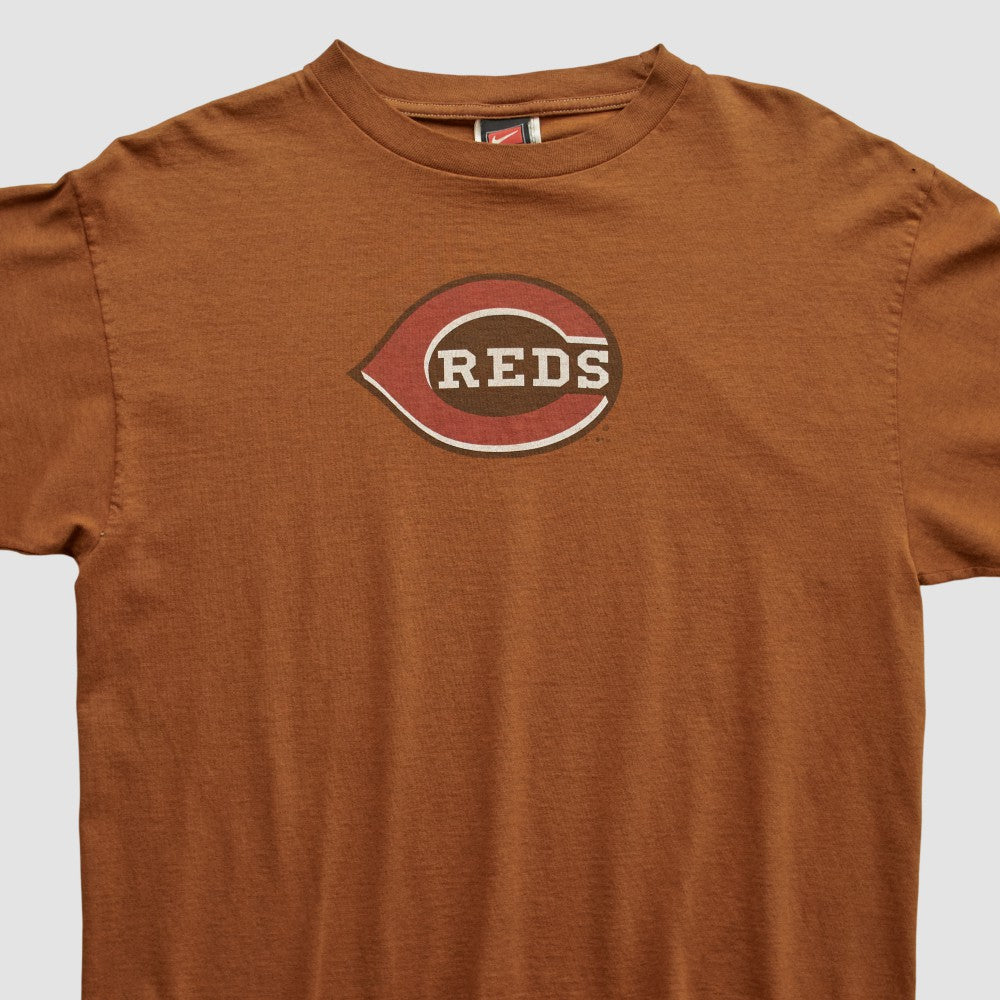 Cincinnati Reds 2000s Long Sleeve T-shirt - Clay Vintage | Nike
