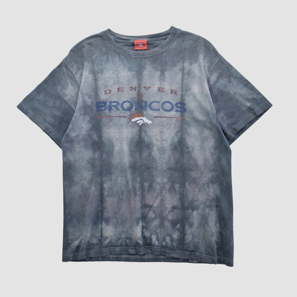 Denver Broncos NFL 2000s T-shirt - Gray Vintage discount