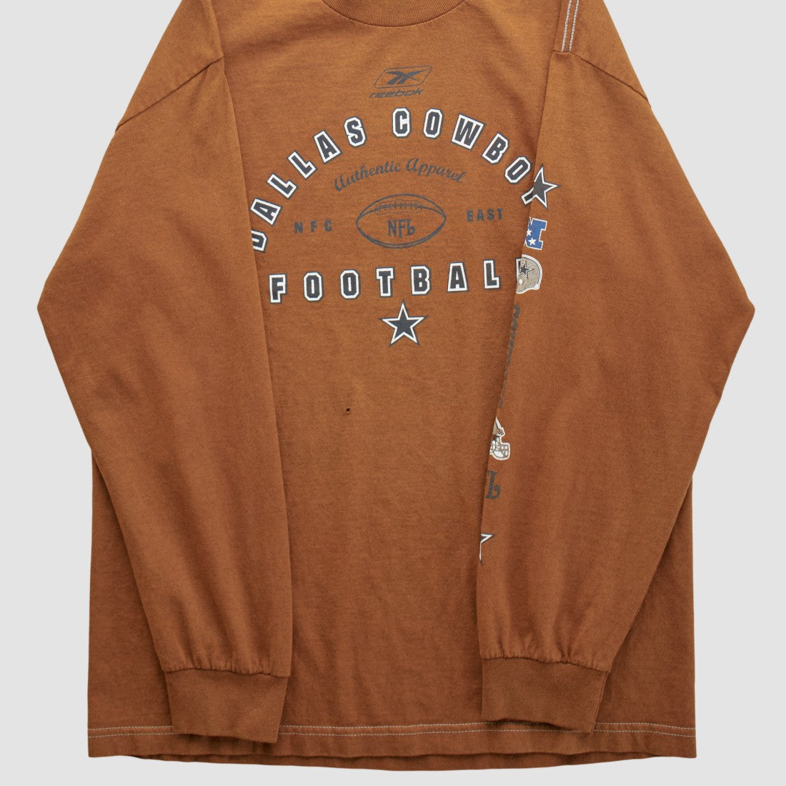 Dallas Cowboys 2000s Long Sleeve T-shirt - Clay Vintage cheap