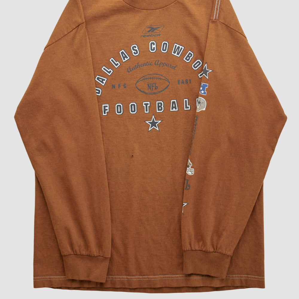 Dallas Cowboys 2000s Long Sleeve T-shirt - Clay Vintage cheap