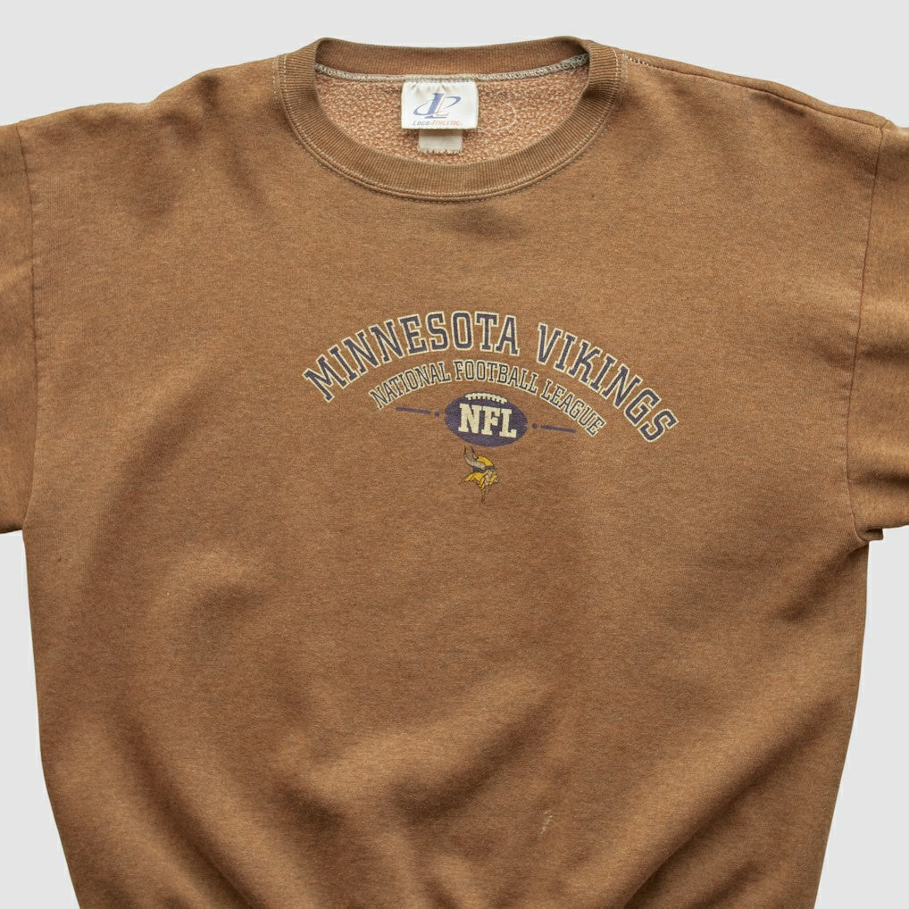 Minnesota Vikings Logo Athletic 2000s Pullover Sweatshirt - Clay Vintage on sale