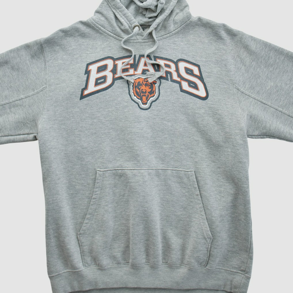 Chicago Bears 2010s Hooded Pullover Sweatshirt - Heather Gray Vintage discount