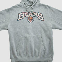 Chicago Bears 2010s Hooded Pullover Sweatshirt - Heather Gray Vintage discount