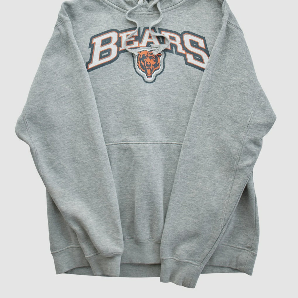 Chicago Bears 2010s Hooded Pullover Sweatshirt - Heather Gray Vintage discount