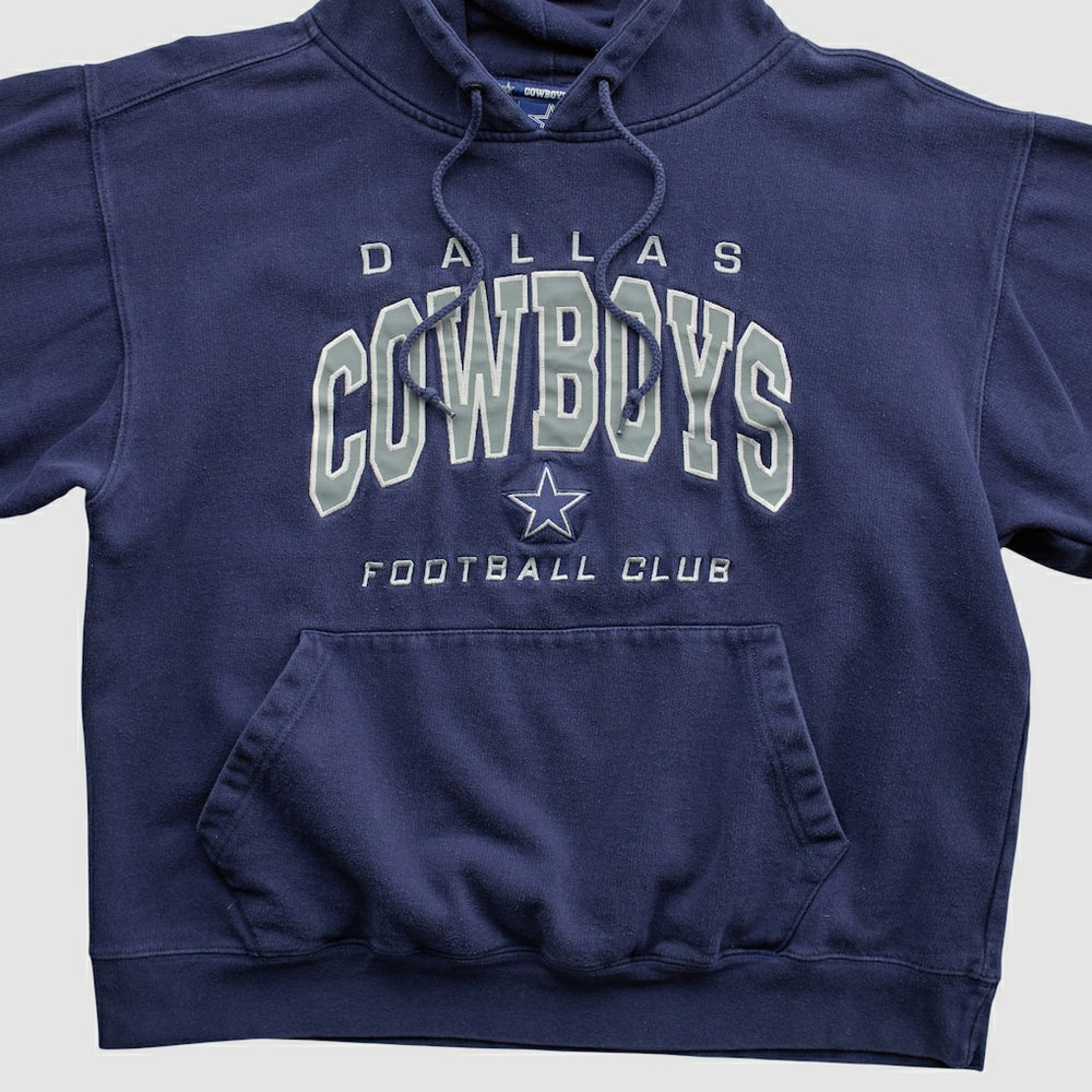Dallas Cowboys 2010s Hooded Pullover Sweatshirt - Navy Vintage online