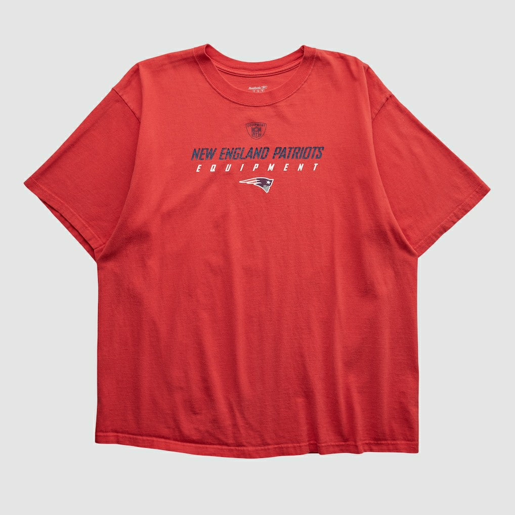 New England Patriots Reebok 2000s T-shirt - Red Vintage cheap