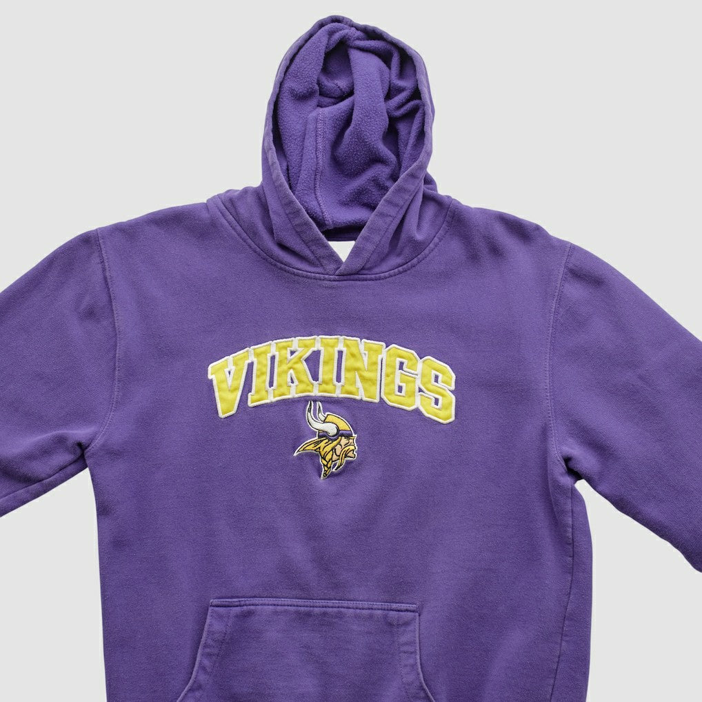 Minnesota Vikings NFL 2000s Hooded Pullover Sweatshirt - Purple Vintage sale