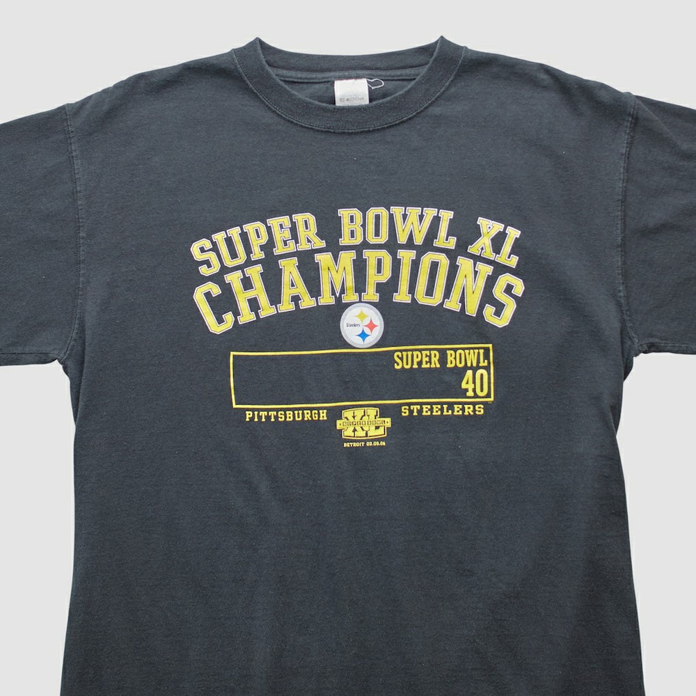 Pittsburgh Steelers 2006 T-shirt - Black Vintage cheap