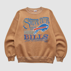 Super Bowl XXVII Trench 1992 Pullover Sweatshirt - Clay Vintage for sale