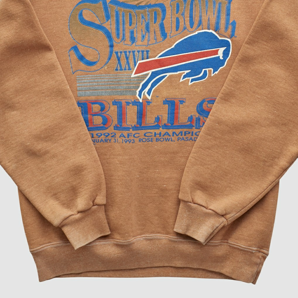 Super Bowl XXVII Trench 1992 Pullover Sweatshirt - Clay Vintage for sale