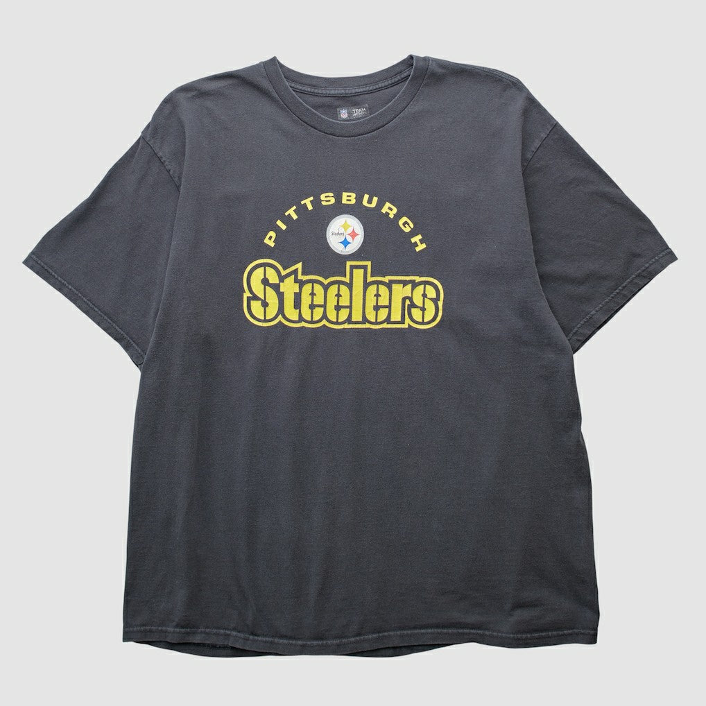 Pittsburgh Steelers NFL 2000s T-shirt - Black Vintage discount