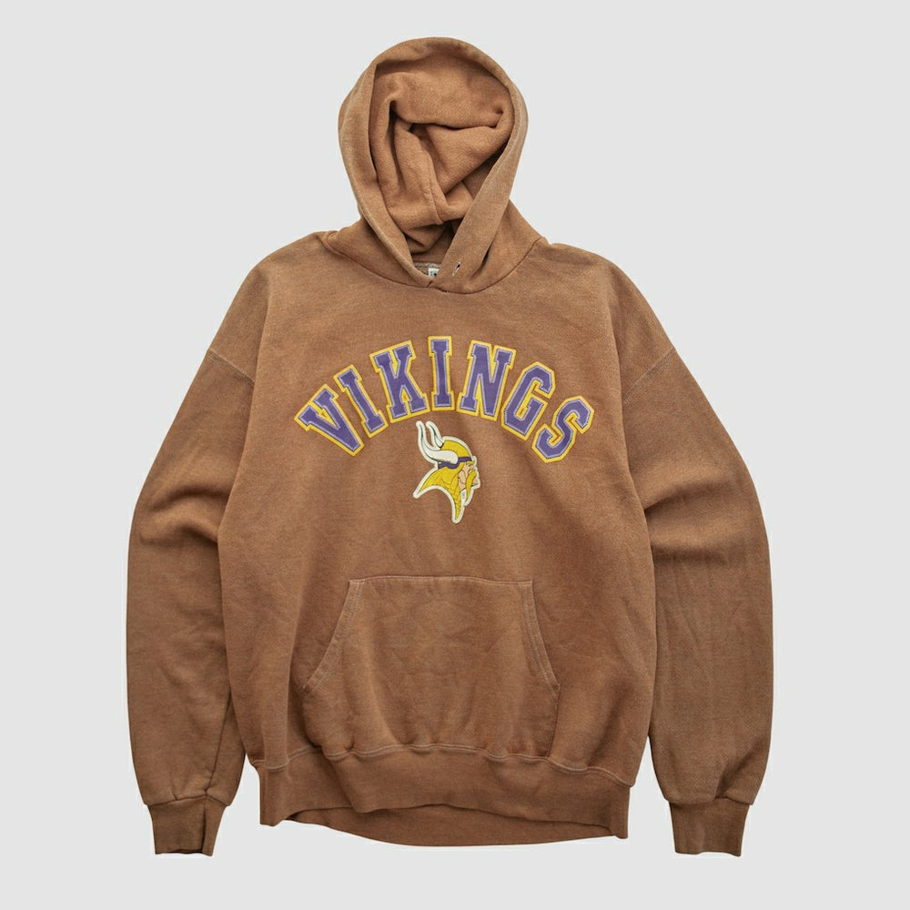 Minnesota Vikings Lee Apparel 2000s Hooded Pullover Sweatshirt - Clay Vintage on sale