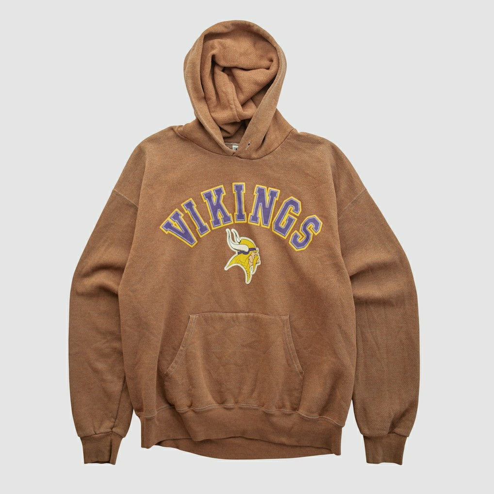 Minnesota Vikings Lee Apparel 2000s Hooded Pullover Sweatshirt - Clay Vintage on sale