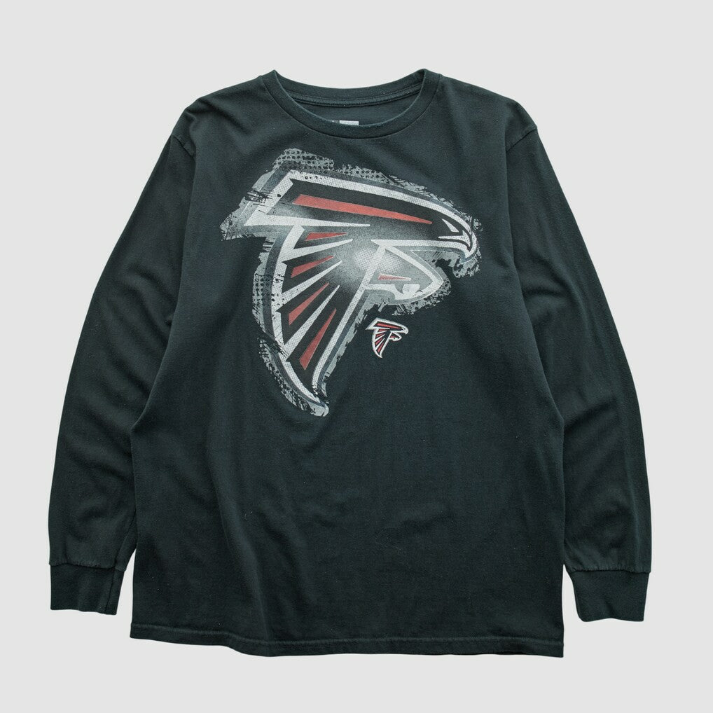 Atlanta Falcons NFL 2010s Long Sleeve T-shirt - Black Vintage online