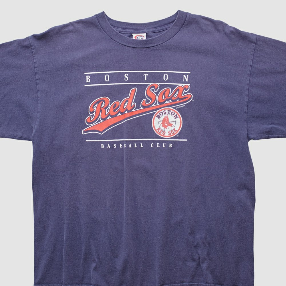 Boston Red Sox True Fan 2004 Long Sleeve T-shirt - Navy Vintage