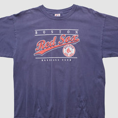 Boston Red Sox True Fan 2004 Long Sleeve T-shirt - Navy Vintage