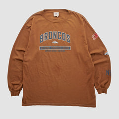 Denver Broncos NFL 2000s Long Sleeve T-shirt - Clay Vintage online