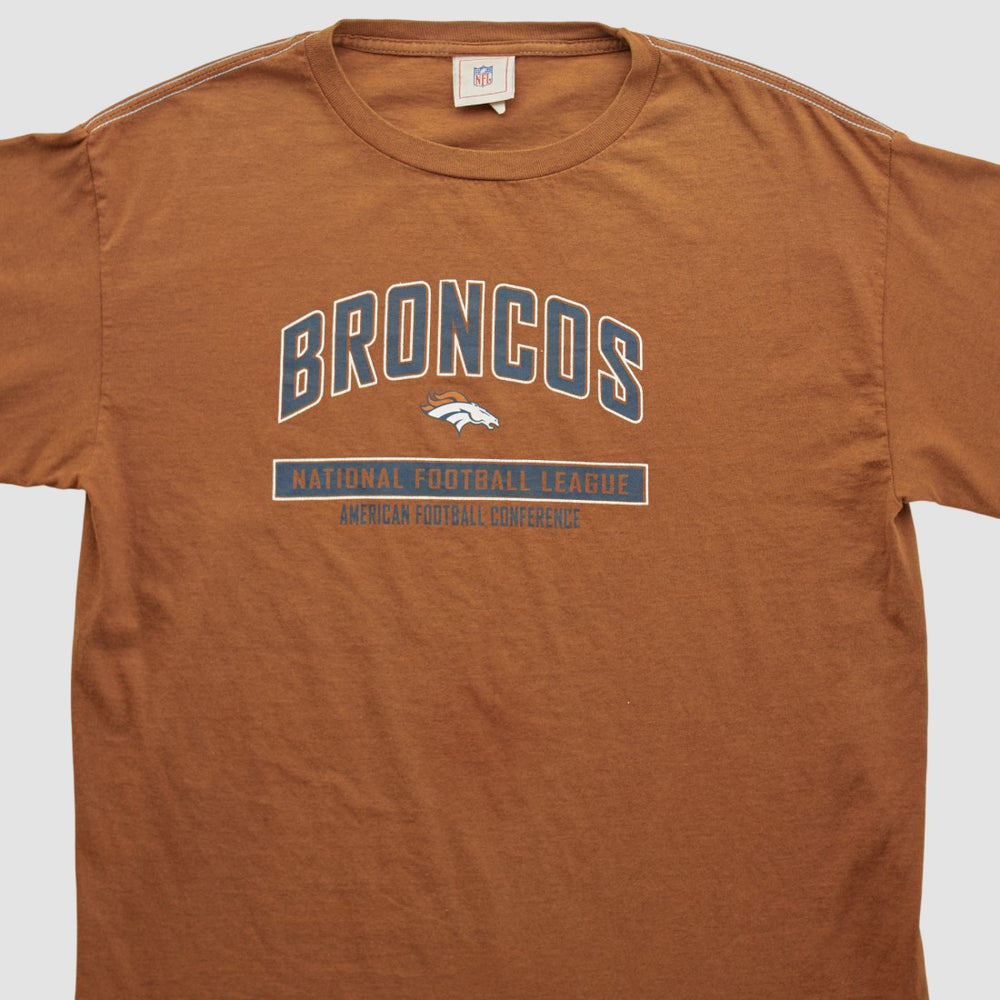 Denver Broncos NFL 2000s Long Sleeve T-shirt - Clay Vintage online