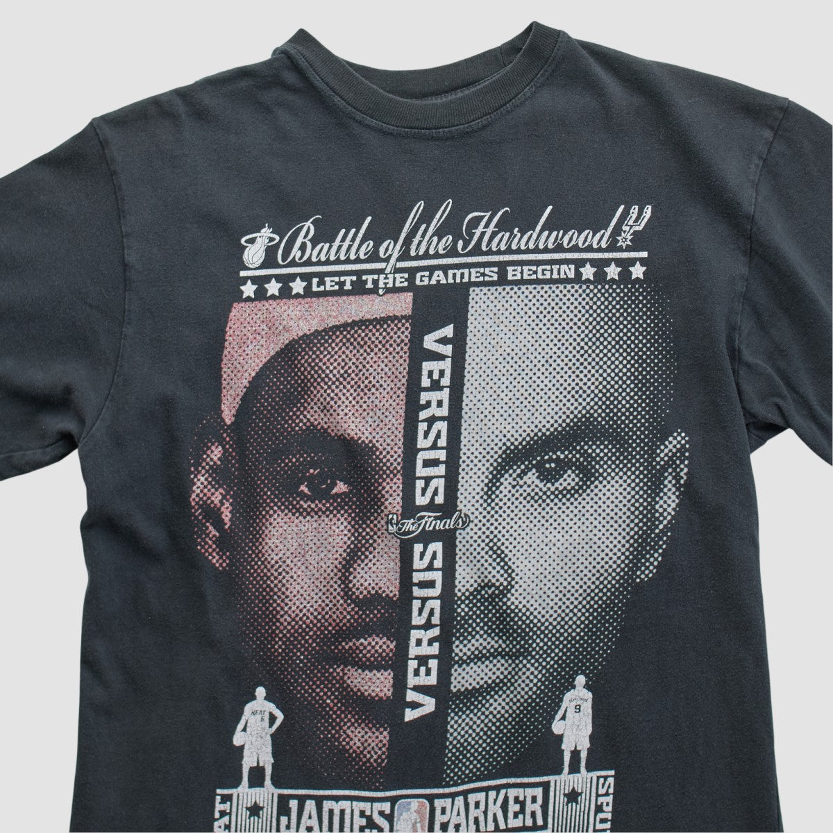 Miami Heat UNK 2013 T-shirt - Black Vintage | Vintage cheap