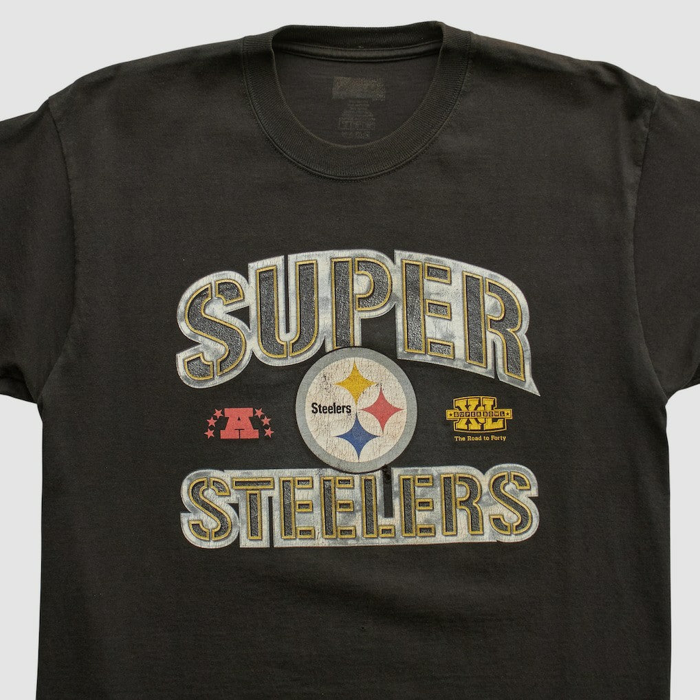 Pittsburgh Steelers 2006 T-shirt - Black Vintage outlet