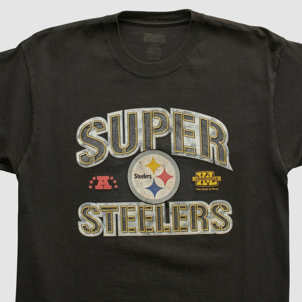 Pittsburgh Steelers 2006 T-shirt - Black Vintage outlet