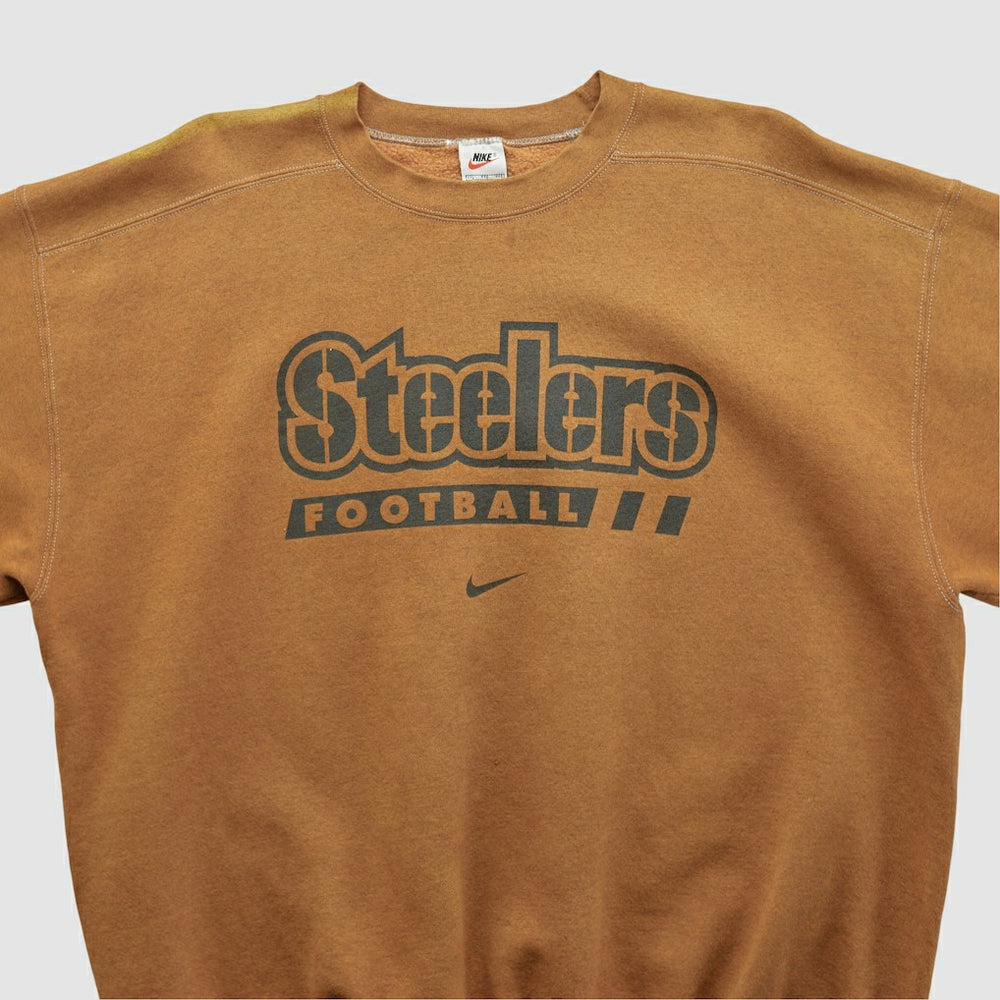 Pittsburgh Steelers 90s Pullover Sweatshirt - Clay Vintage online