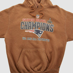 Super Bowl XLIX Pennant Sportswear 2015 Hooded Pullover Sweatshirt - Clay Vintage outlet