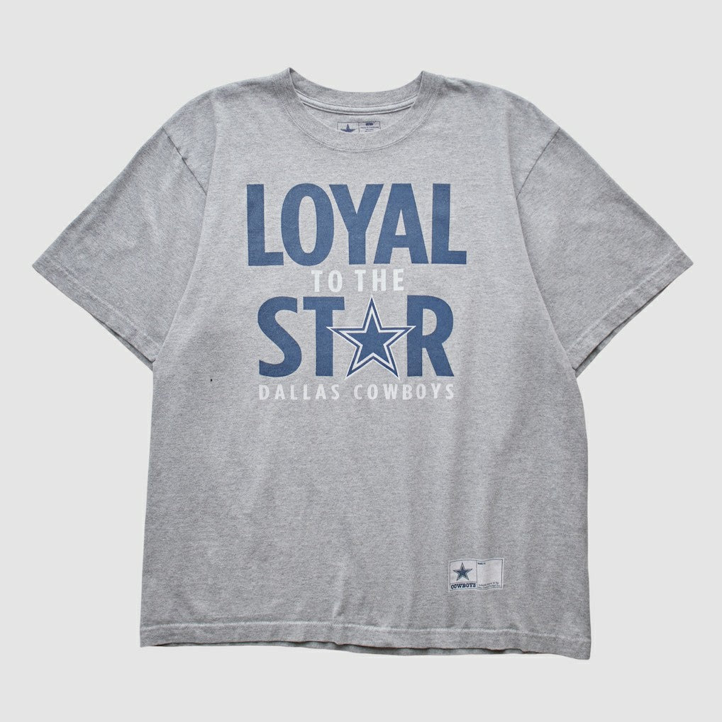 Dallas Cowboys Cowboys Authentic Apparel 2010s T-shirt - Heather Gray Vintage sale