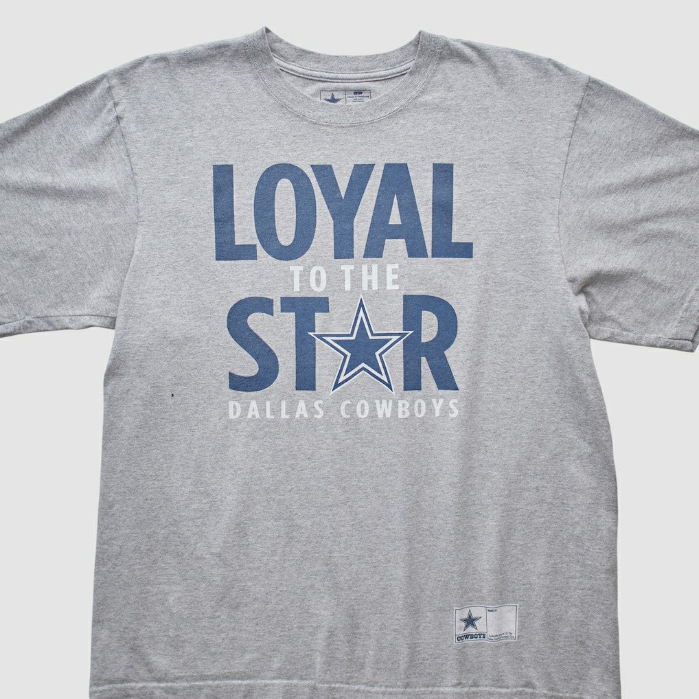 Dallas Cowboys Cowboys Authentic Apparel 2010s T-shirt - Heather Gray Vintage sale