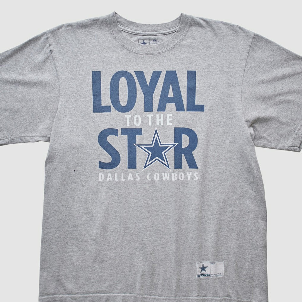 Dallas Cowboys Cowboys Authentic Apparel 2010s T-shirt - Heather Gray Vintage sale
