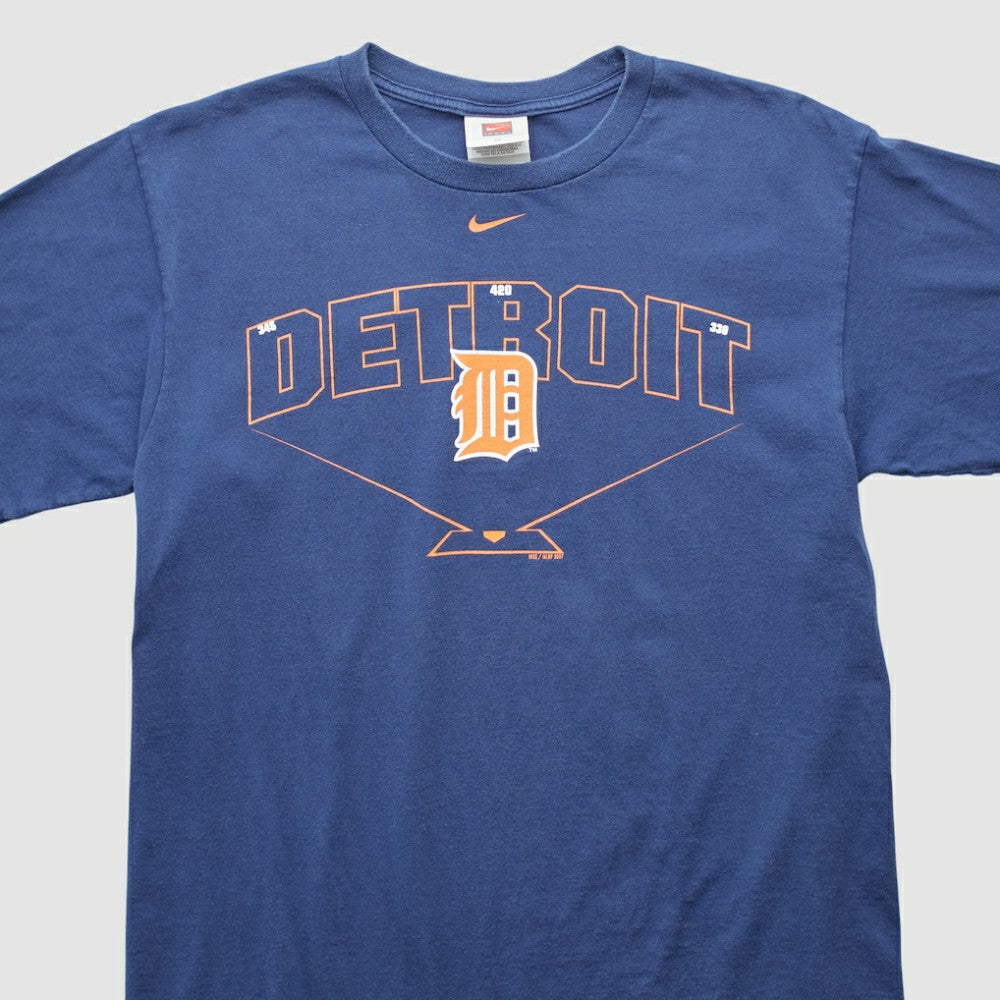 Detroit Tigers 2000s T-shirt - Navy Vintage | Nike
