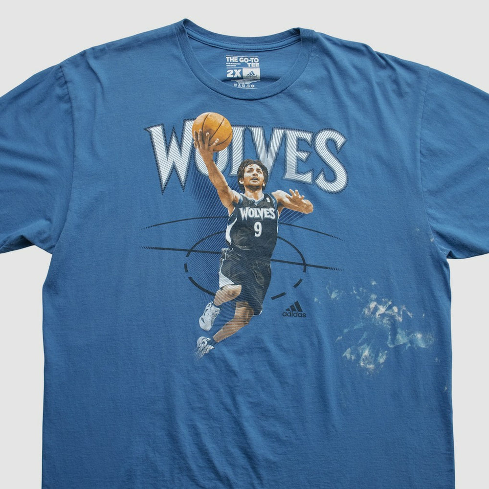 Minnesota Timberwolves 2010s T-shirt - Blue Vintage | Adidas shop