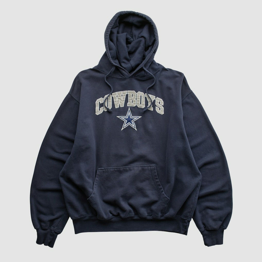 Dallas Cowboys Cowboys Authentic Apparel 2010s Hooded Pullover Sweatshirt - Navy Vintage outlet