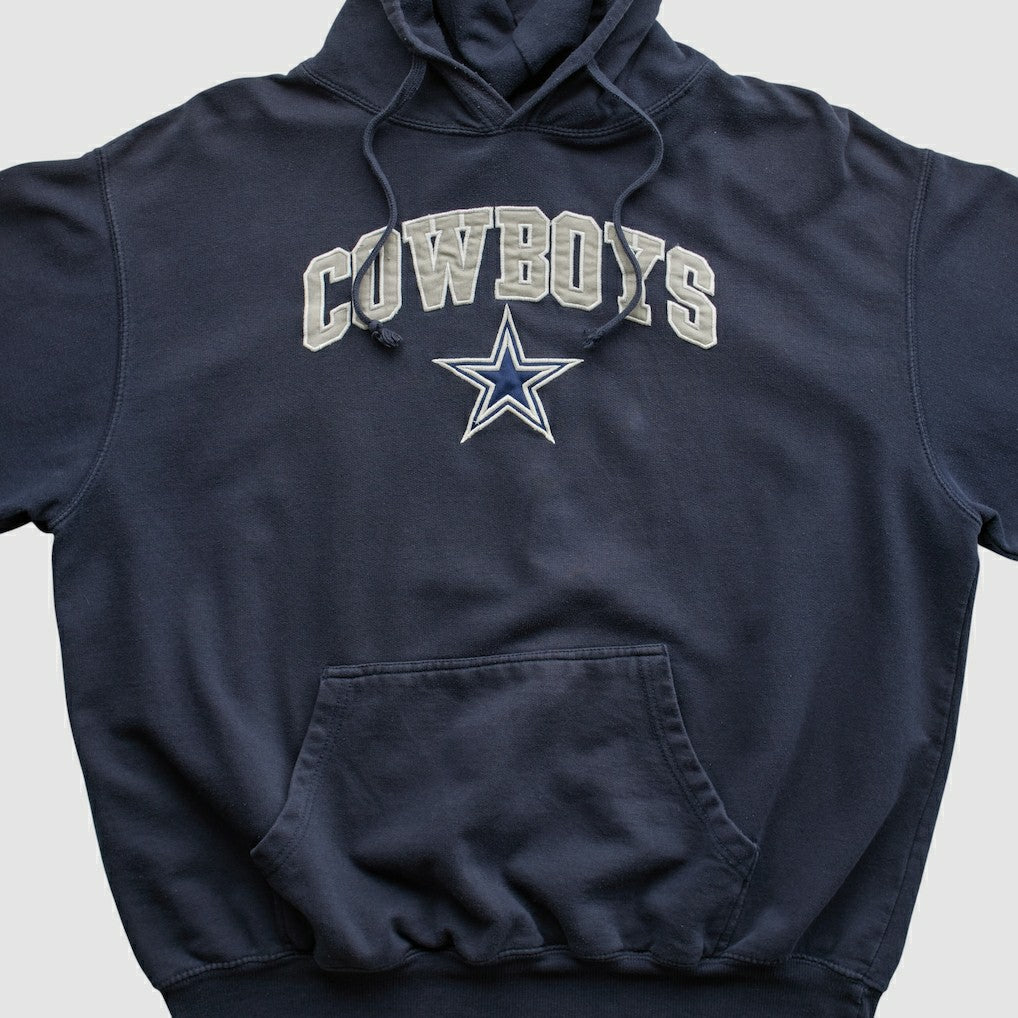 Dallas Cowboys Cowboys Authentic Apparel 2010s Hooded Pullover Sweatshirt - Navy Vintage outlet