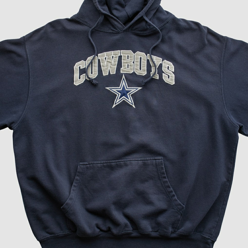 Dallas Cowboys Cowboys Authentic Apparel 2010s Hooded Pullover Sweatshirt - Navy Vintage outlet