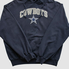 Dallas Cowboys Cowboys Authentic Apparel 2010s Hooded Pullover Sweatshirt - Navy Vintage outlet