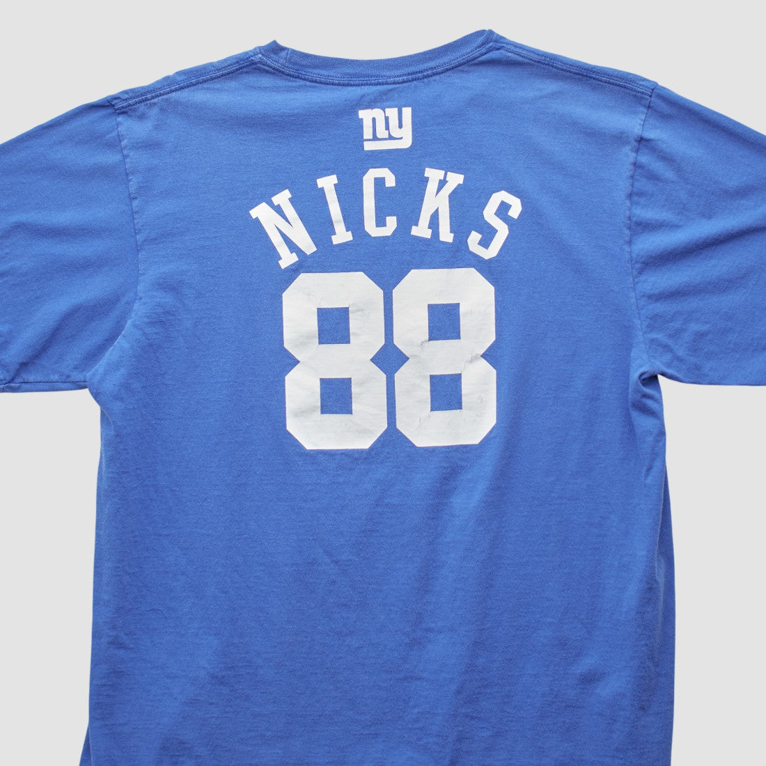 New York Giants Reebok 2000s T-shirt - Blue Vintage for sale