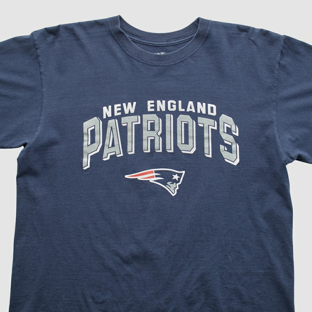 New England Patriots Reebok 2000s T-shirt - Navy Vintage on sale