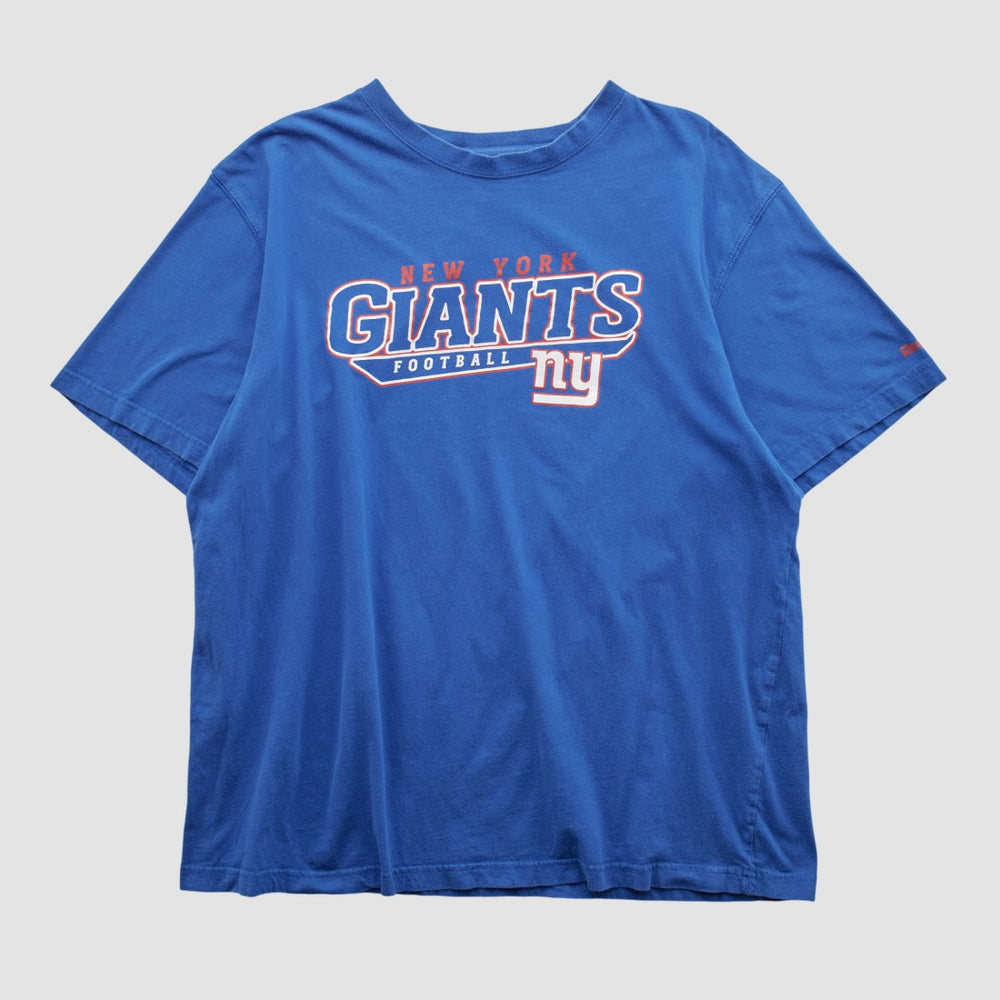 New York Giants Reebok 2000s T-shirt - Blue Vintage cheap