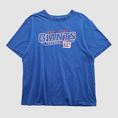 New York Giants Reebok 2000s T-shirt - Blue Vintage cheap
