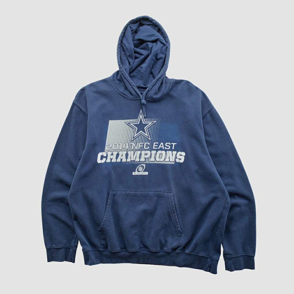 NFC East Champions 2014 Hooded Pullover Sweatshirt - Navy Vintage sale