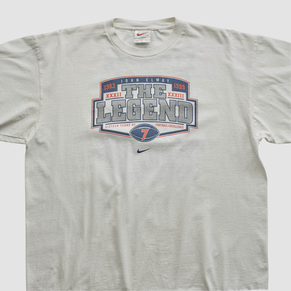 Super Bowl XXXIII MVP 1999 T-shirt - White Vintage cheap