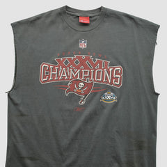 Super Bowl XXXVII Reebok 2003 T-shirt - Charcoal Vintage outlet