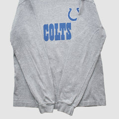 Indianapolis Colts NFL 2000s Long Sleeve T-shirt - Heather Gray Vintage sale
