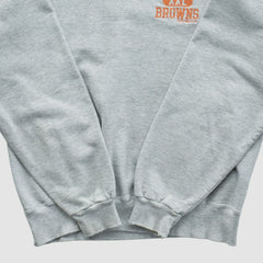Cleveland Browns Champion 90s Pullover Sweatshirt - Heather Gray Vintage online
