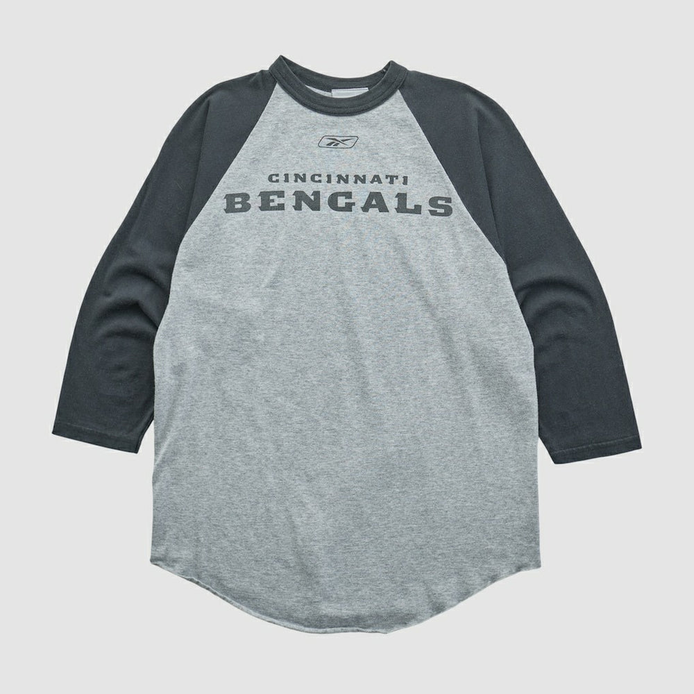 Cincinnati Bengals Reebok 2000s T-shirt - Heather Gray Vintage cheap