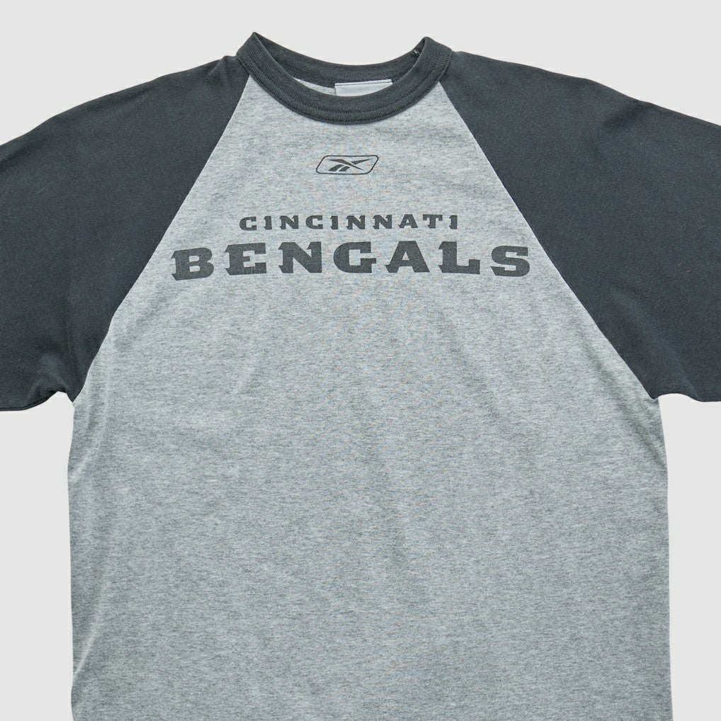 Cincinnati Bengals Reebok 2000s T-shirt - Heather Gray Vintage cheap