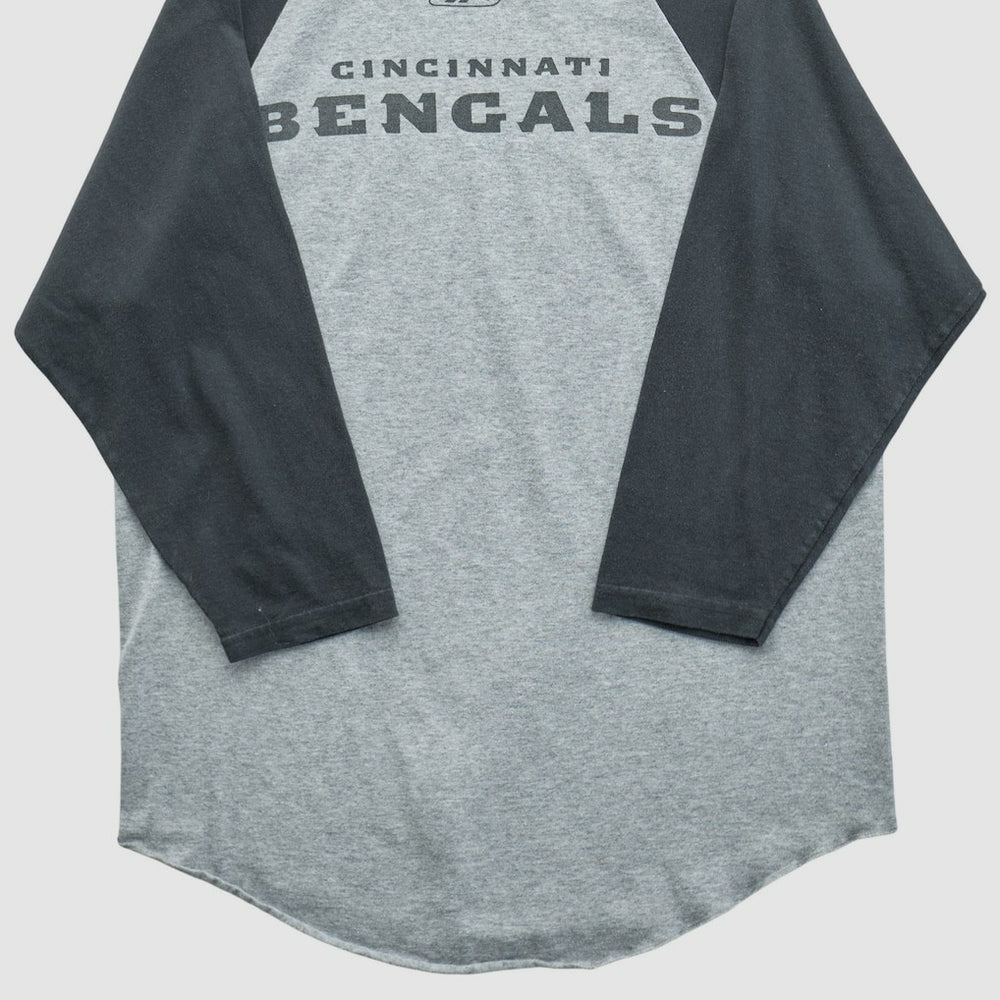Cincinnati Bengals Reebok 2000s T-shirt - Heather Gray Vintage cheap